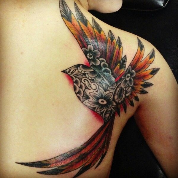 40 Best Phoenix Tattoo Designs for Boys and Girls