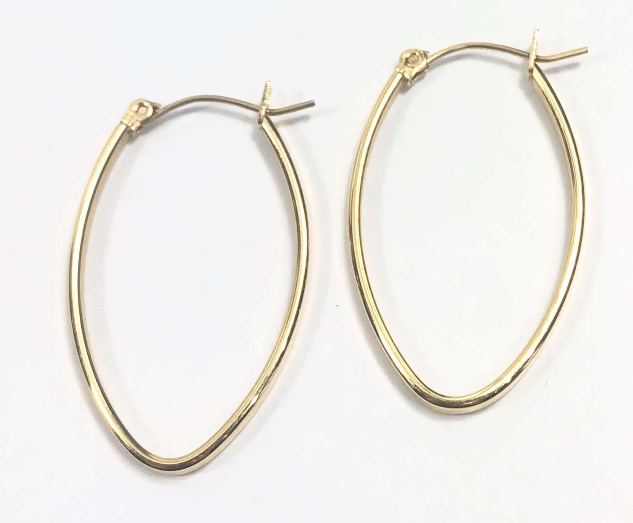 Ring Chix Stainless Oval Gold Tattoo Voodoo Studio