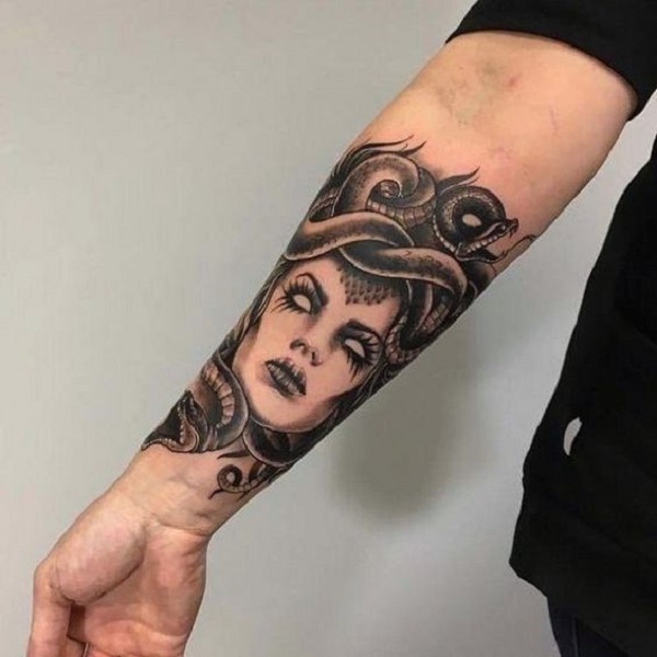 60 Encantador Medusa Tatuagens Para Experimentar » Tatuagens Hd 600_x_600_jpg