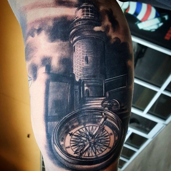 Dicas e Fotos da Tatuagem de Farol Fotos de Tatuagens Motivos de tatuagem de farol, idéias e significados » Tatuagens HD