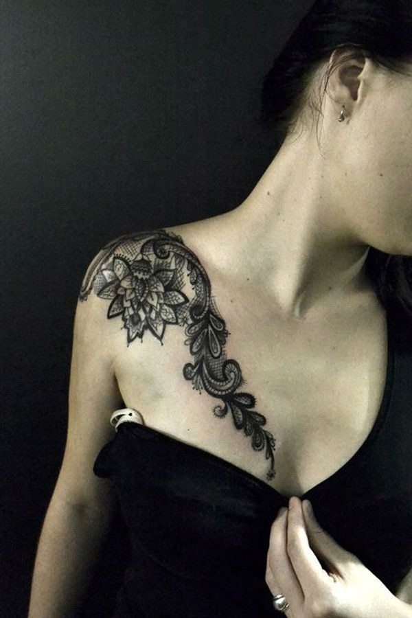 Tatuaje del Menorah o candelabro judío 59 desenhos de tatuagem de renda elegante que qualquer garota adoraria