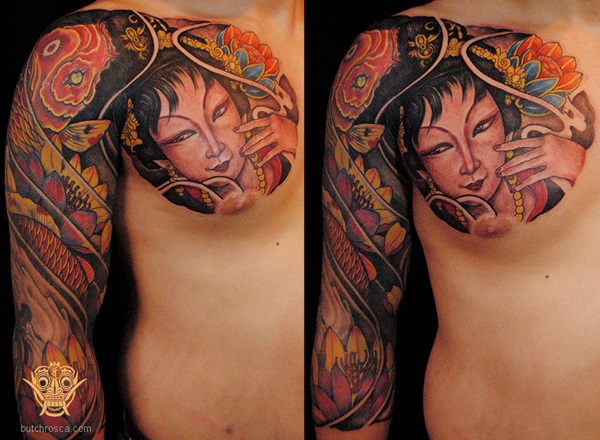 Qual o significado da tatuagem gueixa? Tatuagens e Significados Geisha » Tatuagens HD