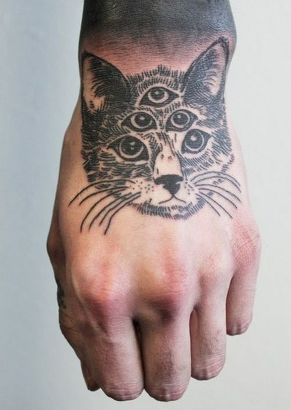 Pin on Tatuagens Femininas / Tattos Feminine Desenhos de tatuagem de gato uma lista de 67 tatuagens de gato mais