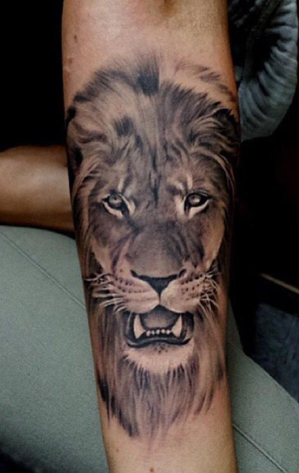 35 Tendencias Para Realismo Tattoo Leao No Braco Indubeed