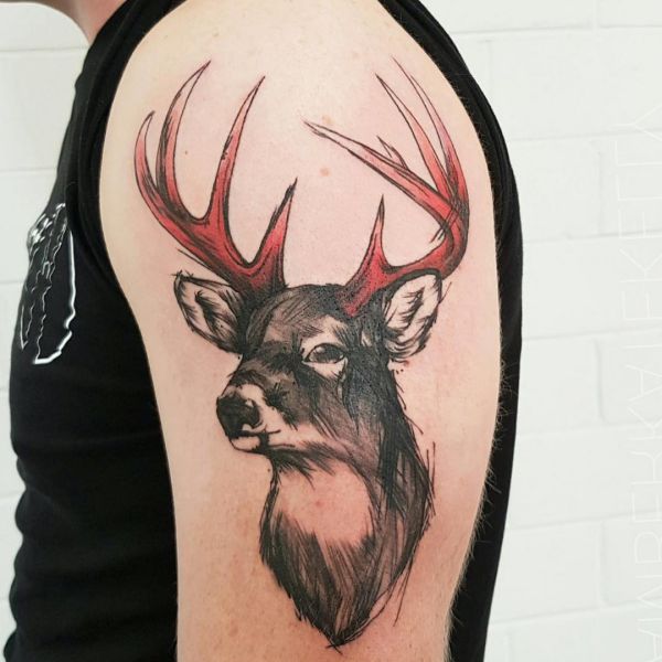 Tatuagem de Cervo/Veado Fotos e Significado Tattoo Portal dos Animais 20 idéias de tatuagem de veado fotos e significado » Tatuagens HD