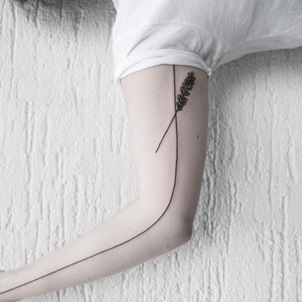A irmã Tatuagens para Criar Uma ligação Duradoura Tatuagem 90 linha geométrica tatuagem desenhos para meninos e meninas » Tatuagens HD