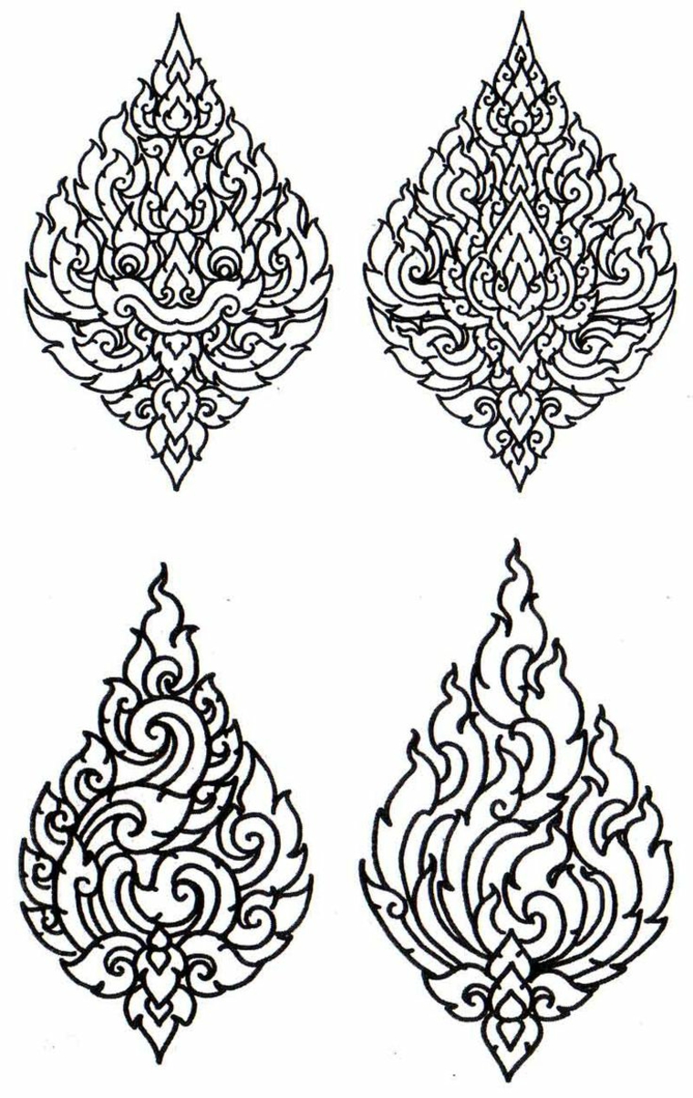 Tatuagens Tailandesas 24 Desenhos Tradicionais Mágicos » Tatuagens Hd 1204_x_760_jpg