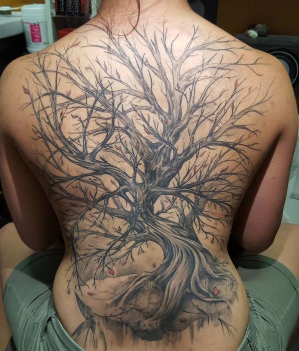 Tatuagem de árvore da vida 80 ideias para todos os estilos Tatuagem Árvore tatuagem seu significado e 40 grandes idéias de Design