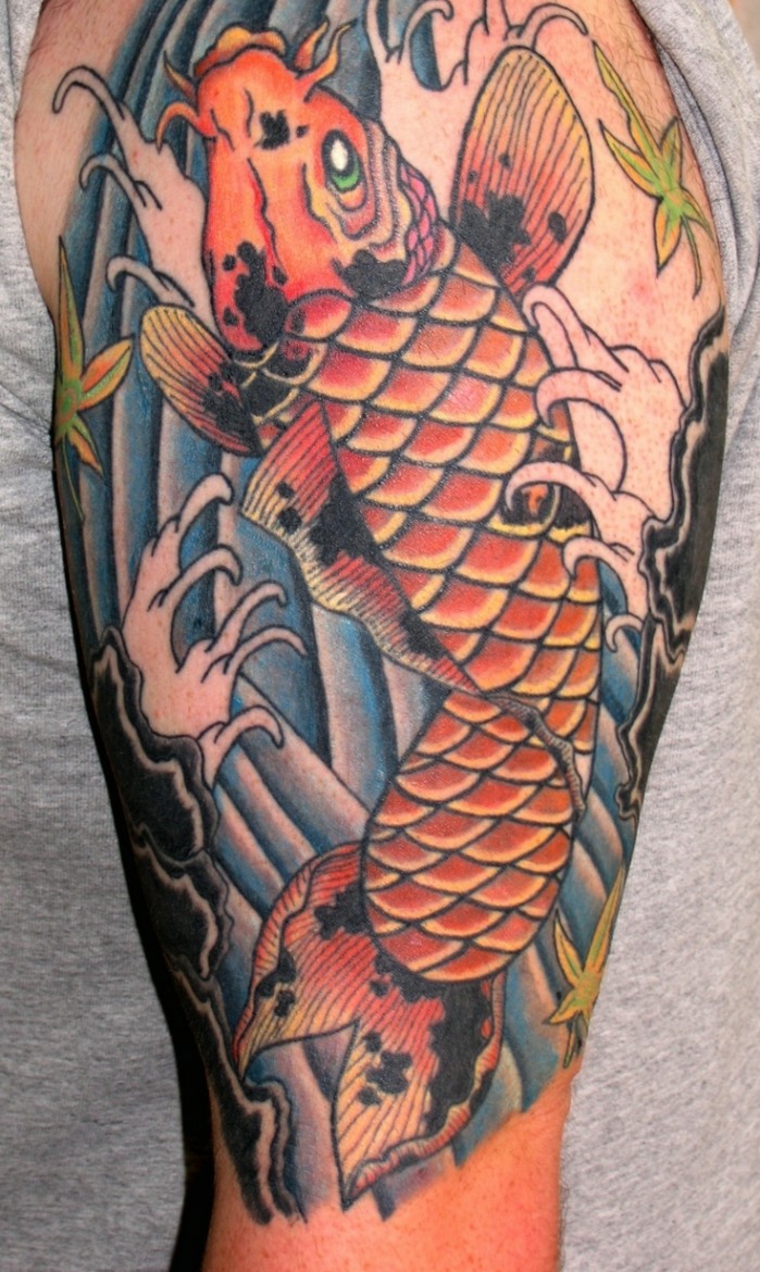 Tatuagem de Peixe Significado & 30 Ideias para se Inspirar Tatuagens de peixes Koi significado e desenhos originais » Tatuagens HD