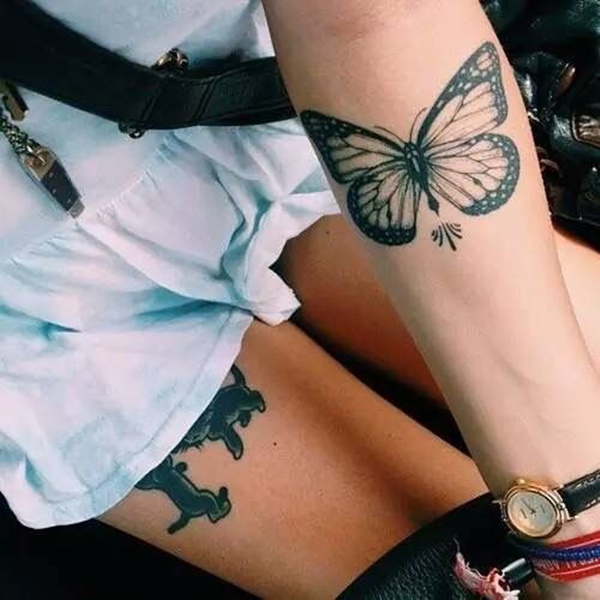 37 Tatuagens delicadas de Borboletas Página 5 de 7 123 Tatuagens 94 desenhos originais da tatuagem da borboleta para cada entusiasta do