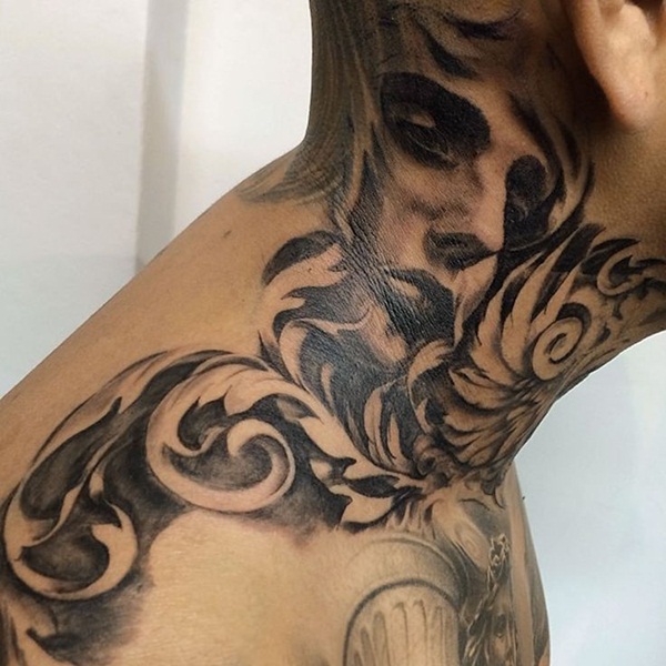 Ludmilla usou um decote profundo que evidenciou sua tatuagem Purepeople 71 projetos de tatuagem de pescoço Inescapable e idéias » Tatuagens HD