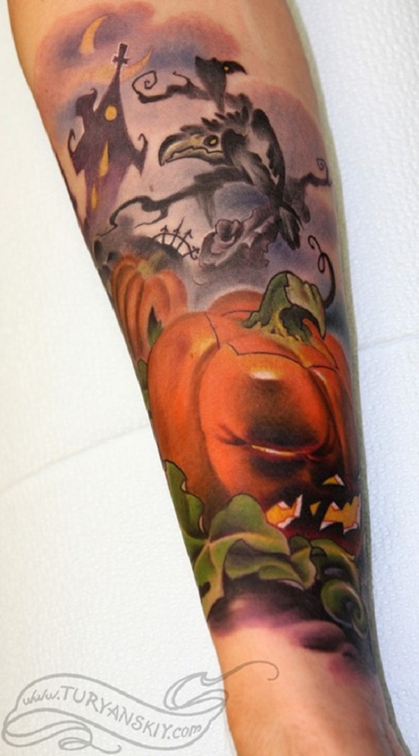 55 desenhos de tatuagem de Halloween » Tatuagens HD 55 desenhos de tatuagem de Halloween » Tatuagens HD