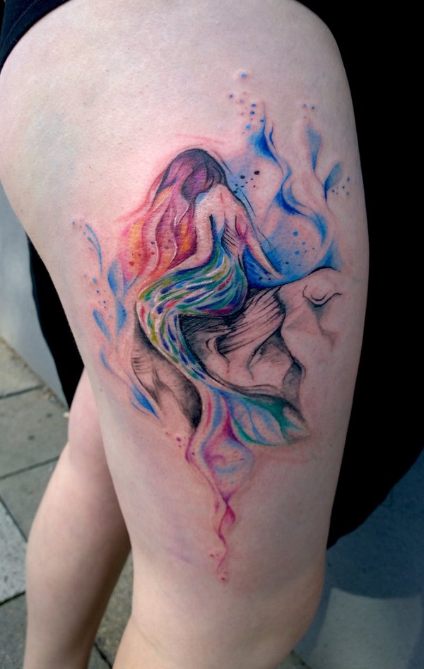 11+ Tatuagem Escama De Sereia Ideias Para Você
