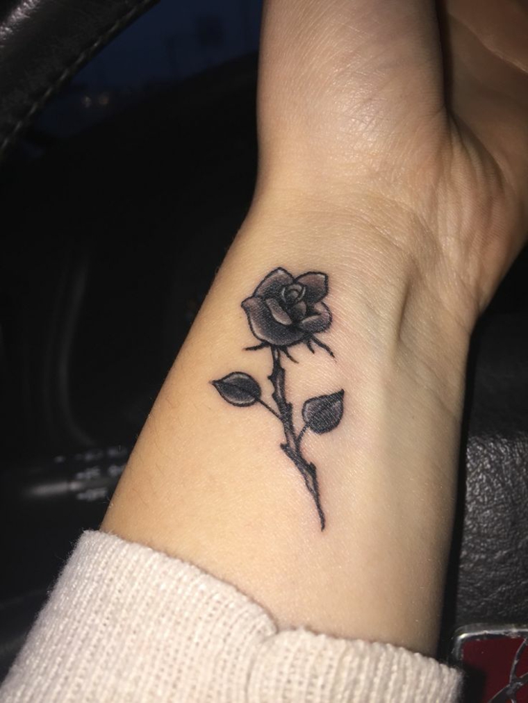 Tatuagem De Rosa No Braco Pequena MMOD Tatuagens no pulso para todos os gostos novas tendências » Tatuagens HD