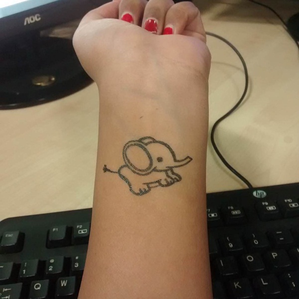 85 desenhos de tatuagem de elefante bonito & pequeno » Tatuagens HD 85 desenhos de tatuagem de elefante bonito & pequeno » Tatuagens HD