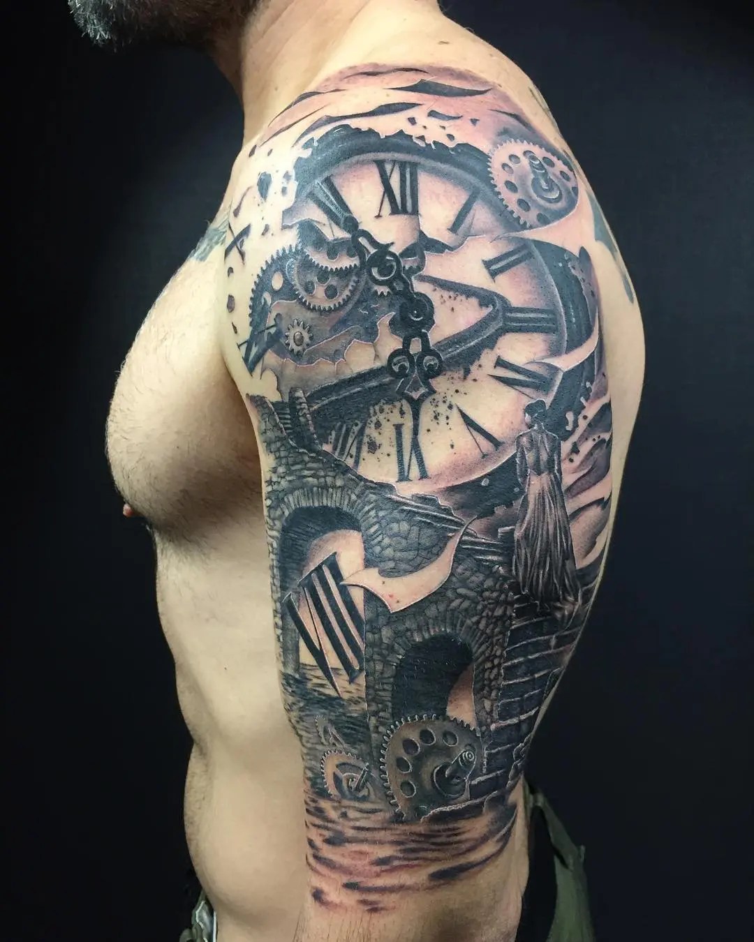 Tattoo Orologio Ingtanaggi By @Yarda_D – Tatuaggipiercing.it 1350_x_1080_jpg