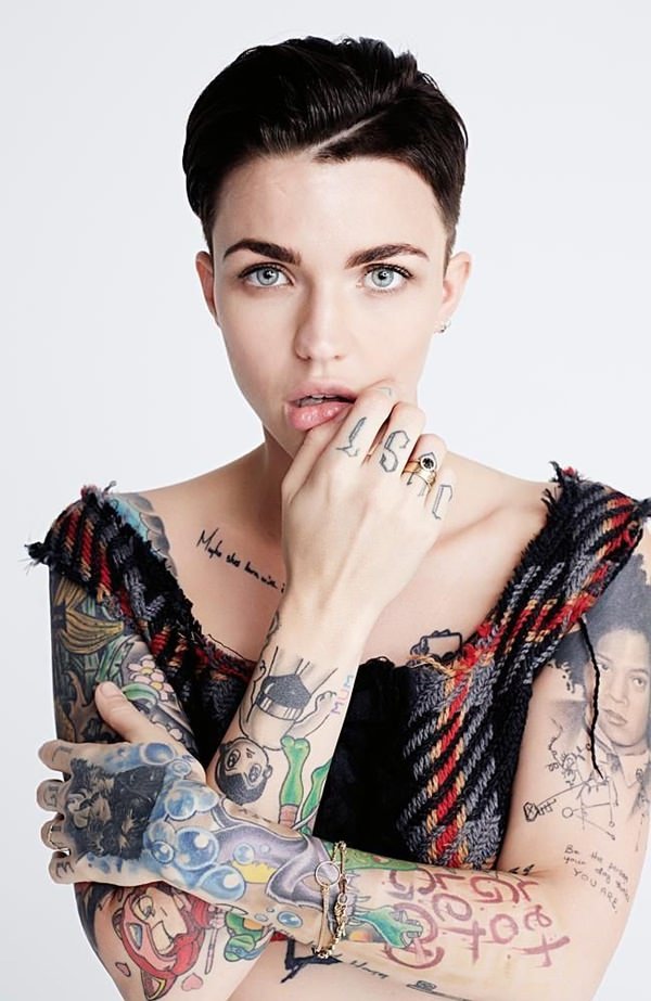 Mejores 45 Impresionantes tatuajes de Ruby Rose!