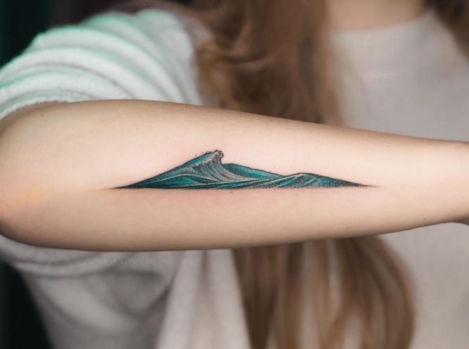 Tatuajes De Ola Con Su Significado, Diseños E Ideas - Tatuing 496_x_666_jpg