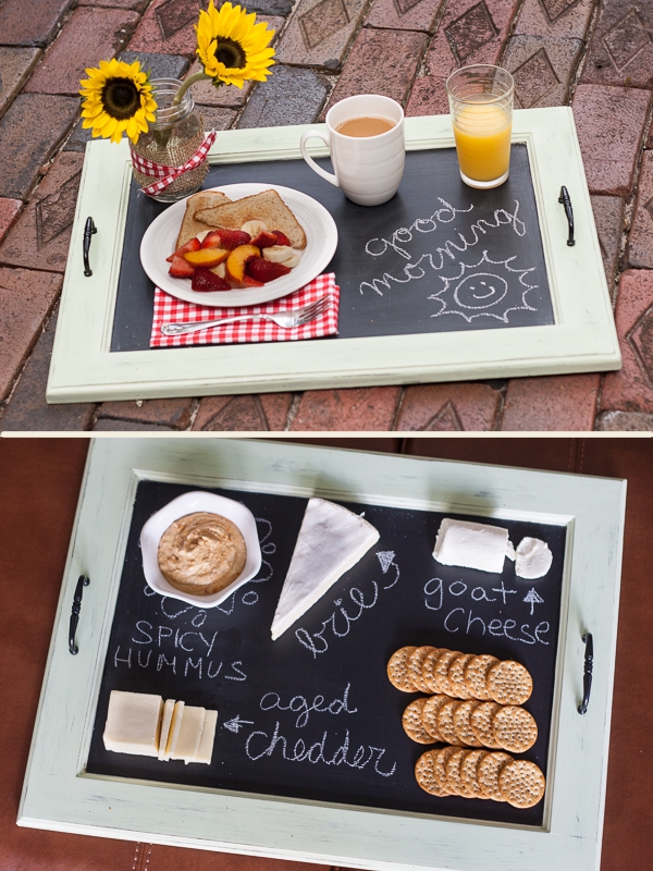 Chalkboard Serving Tray Tutorial