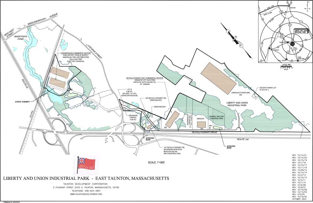 Master Plan Taunton Development Corporation
