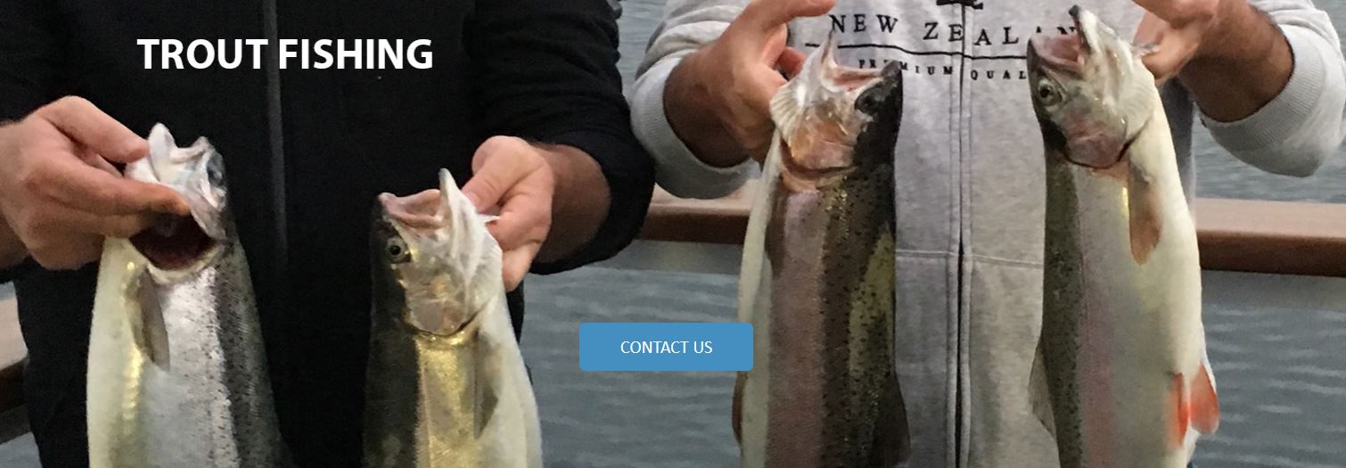 Taupo Trout Fishing Charter make your fishing guide super pleasure