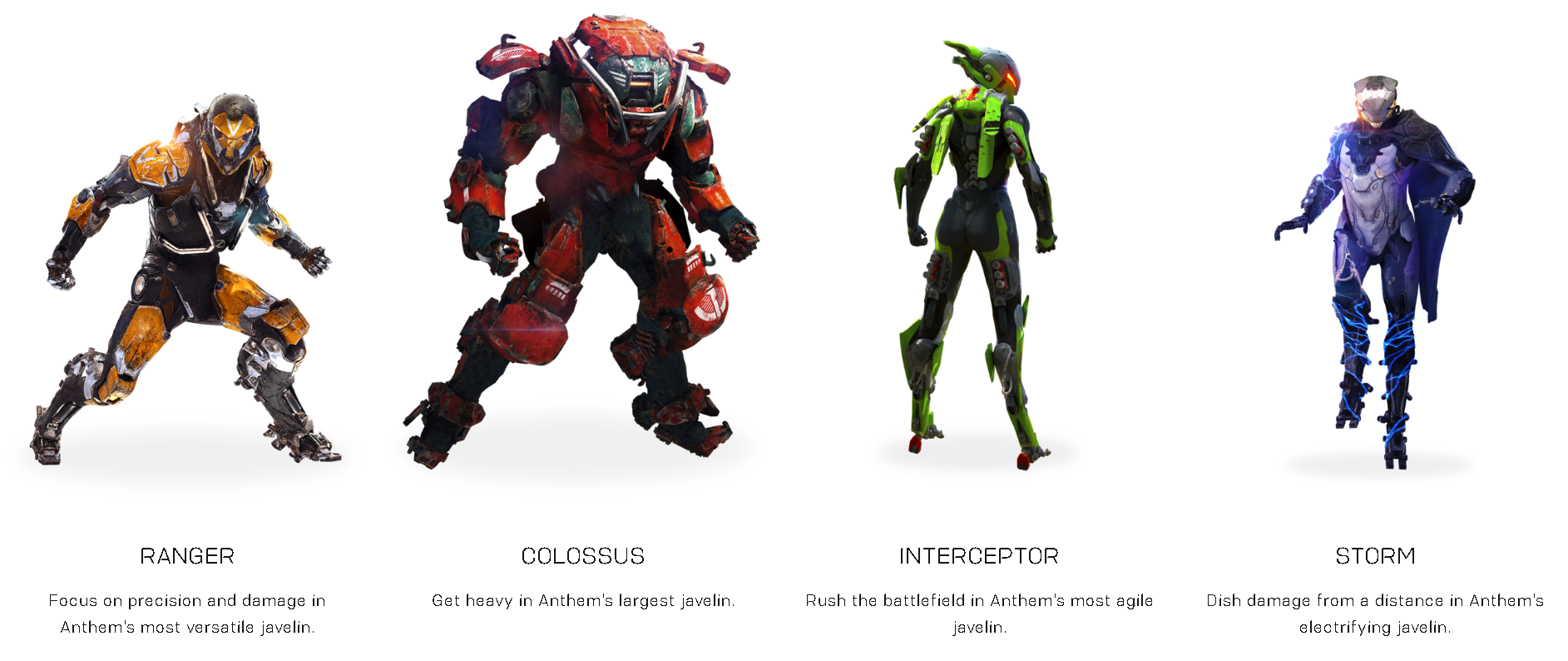 Anthem The Four Javelins.... TAW The Art of Warfare Premier