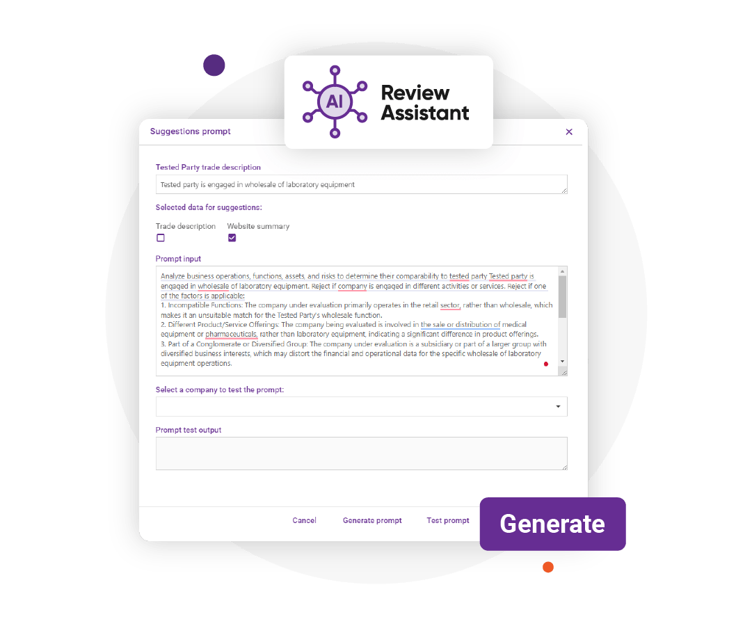 Transfer Pricing Benchmark TPbenchmark
