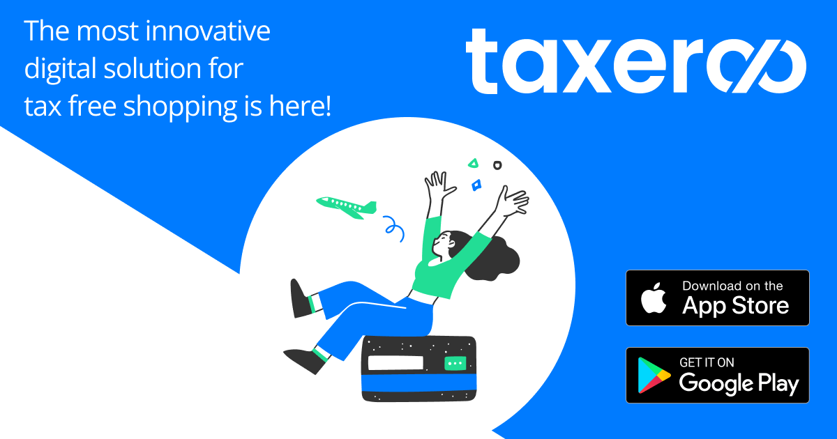 Taxeroo Tax free shopping 100 digital