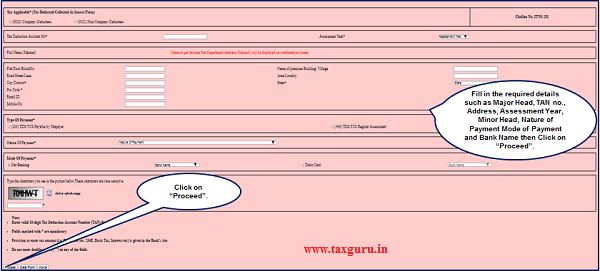 How to pay Online TDS/TCS/Demand payment with Challan ITNS 281