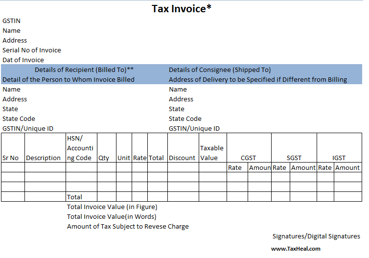 TaxHeal GST and Tax Complete Guide Portal