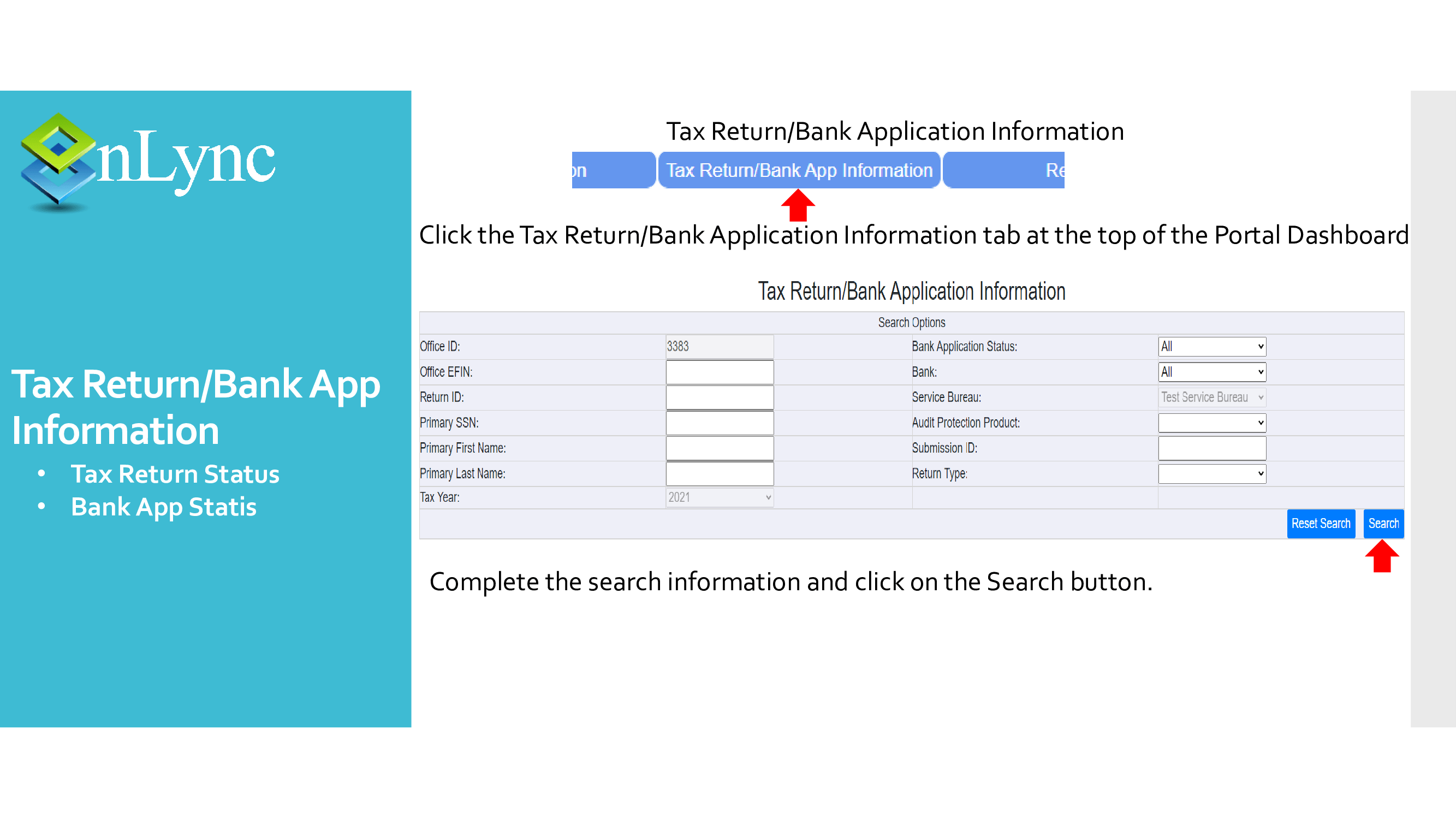 The nLync Portal ERO Tax Office nLync Knowledgebase