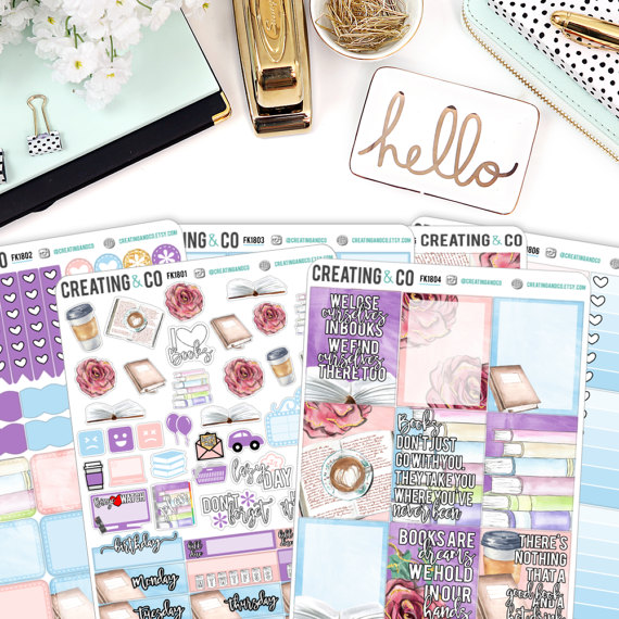 10 Planner Sticker Shops You'll Love • Taylor Bradford