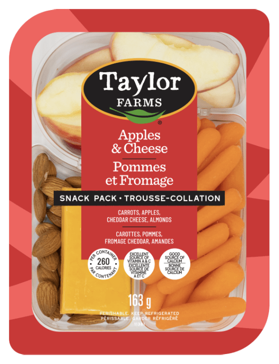 Apples & Cheese Snack Pack Taylor Farms