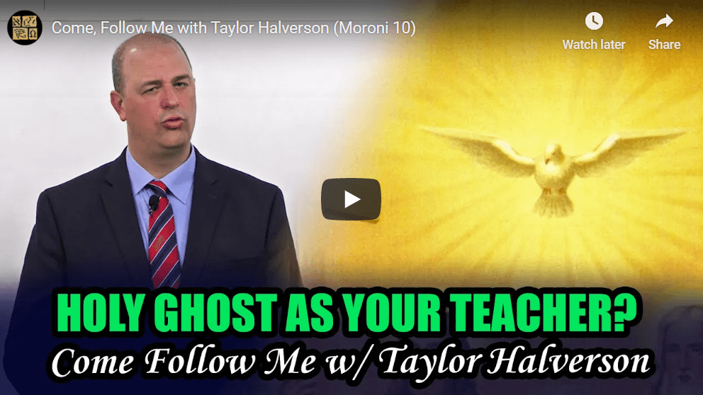 How Much Truth Do We Want? (Moroni 10) Taylor Halverson, Ph.D.