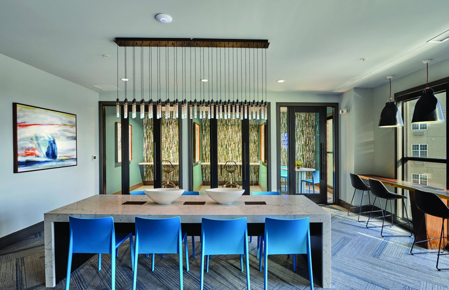 Mary Cook Associates Completes Interiors, Releases Images for REVA, a