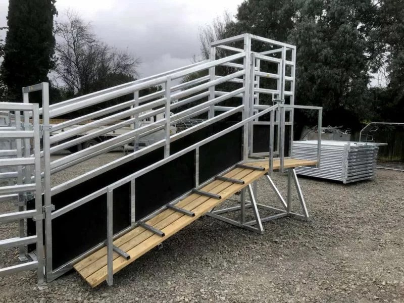Permanent Load Out Ramp Taylor Made Gates