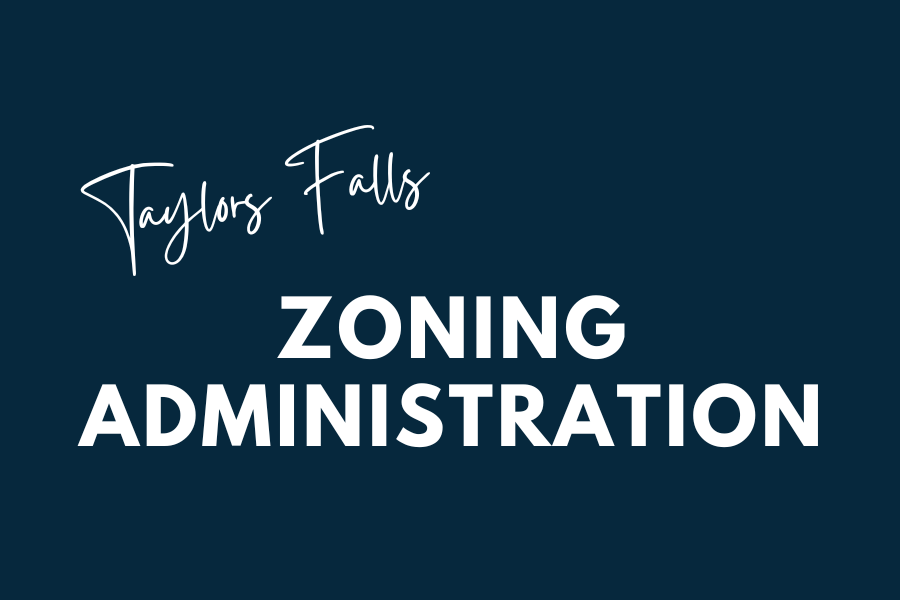 Departments City of Taylors Falls