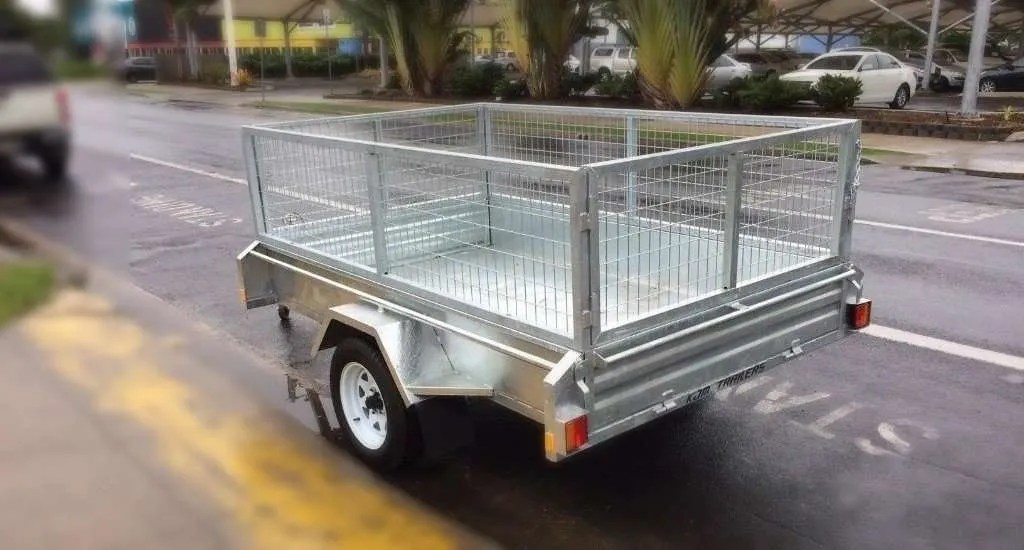 8x5 KJM Box Trailer Single Axle Taylors Trailers Cairns