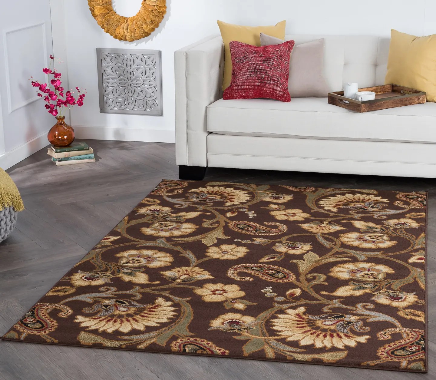 ELG5328 Brown TAYSE RUGS Area Rug Wholesaler and Distributor