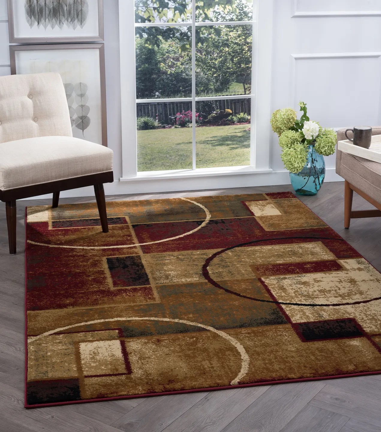FST8970 MultiColor TAYSE RUGS Area Rug Wholesaler and Distributor