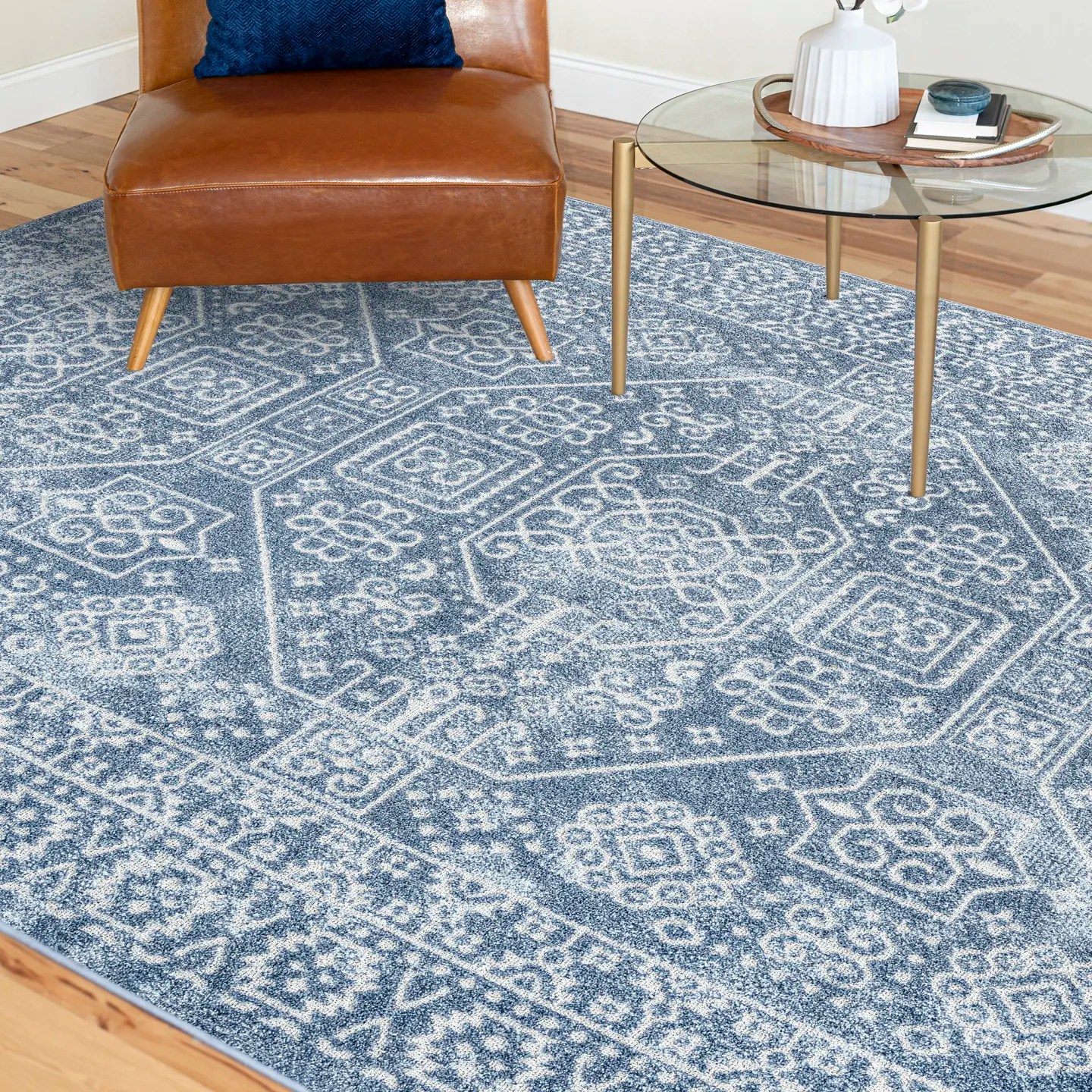 MAY1206 Blue TAYSE RUGS Area Rug Wholesaler and Distributor