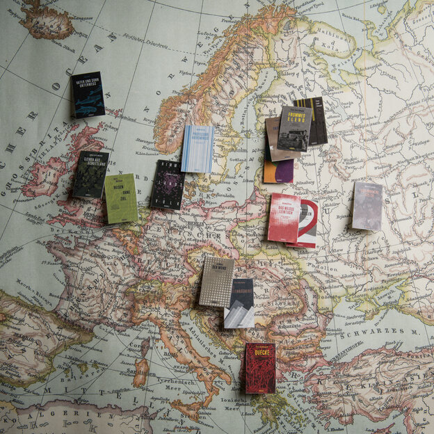 Fähnchen Landkarte Berliner Einmannverlag mit Nische Vom Lesen überzeugt taz.de