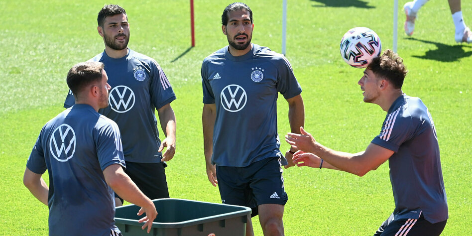 DFBElf vorm Spiel gegen Portugal Die Heilsbringerrolle ist besetzt
