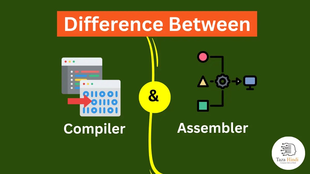 Difference between Compiler and Assembler Learn Computer Science & Technology easily