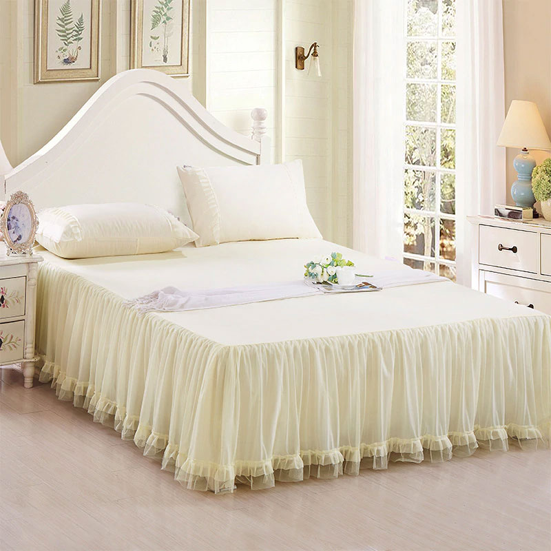 Princess bed skirt Lace