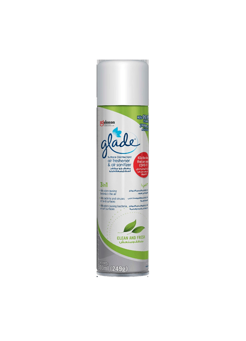 Glade Disinfectant 3 in 1 Clean Fresh 300Ml Powered by Massad