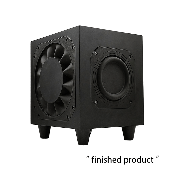 SUGS40 5” PR Design Enclosure, Active Subwoofer Suggestion PDF TB