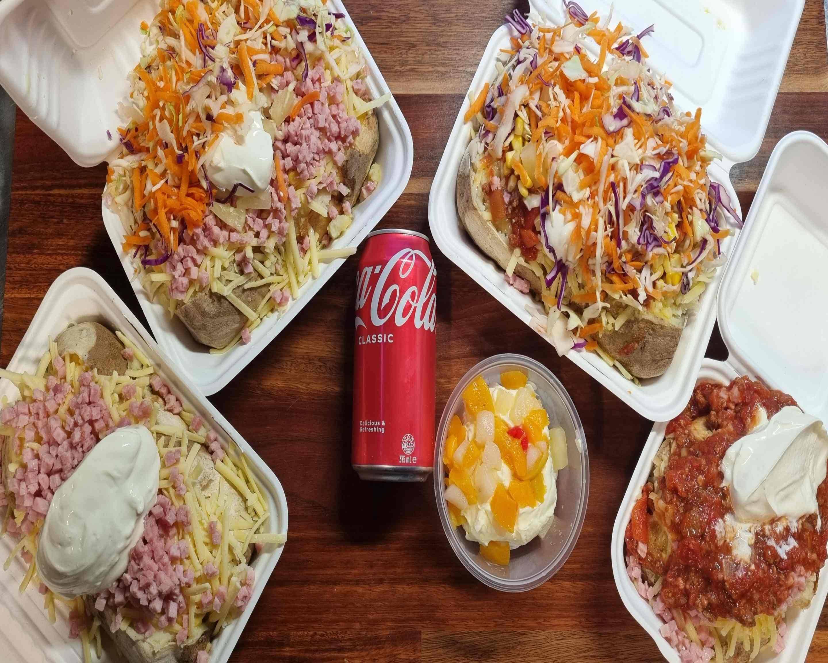 The Spud Train Menu Takeout in Mount Gambier Delivery Menu & Prices