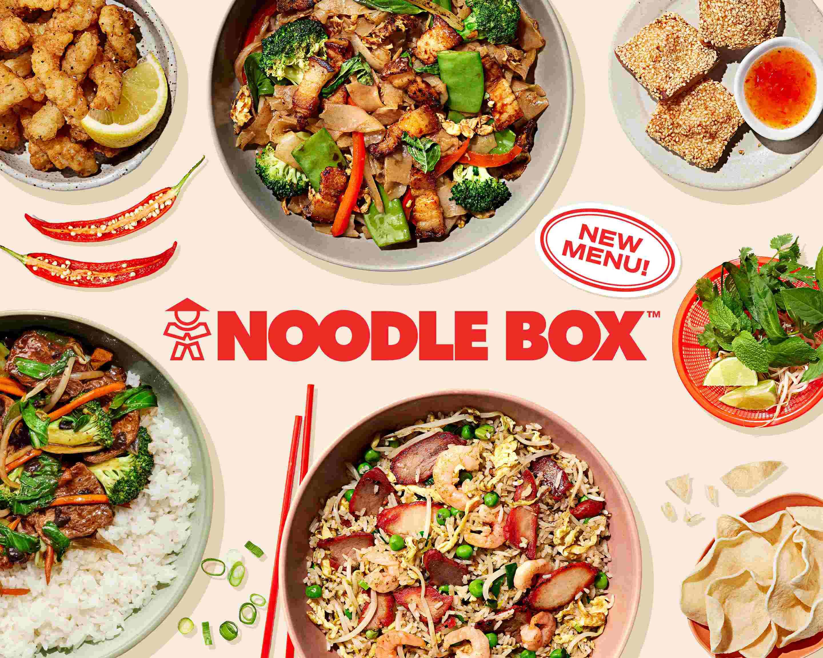Noodle Box (Mowbray) Menu Takeout in Launceston Delivery Menu