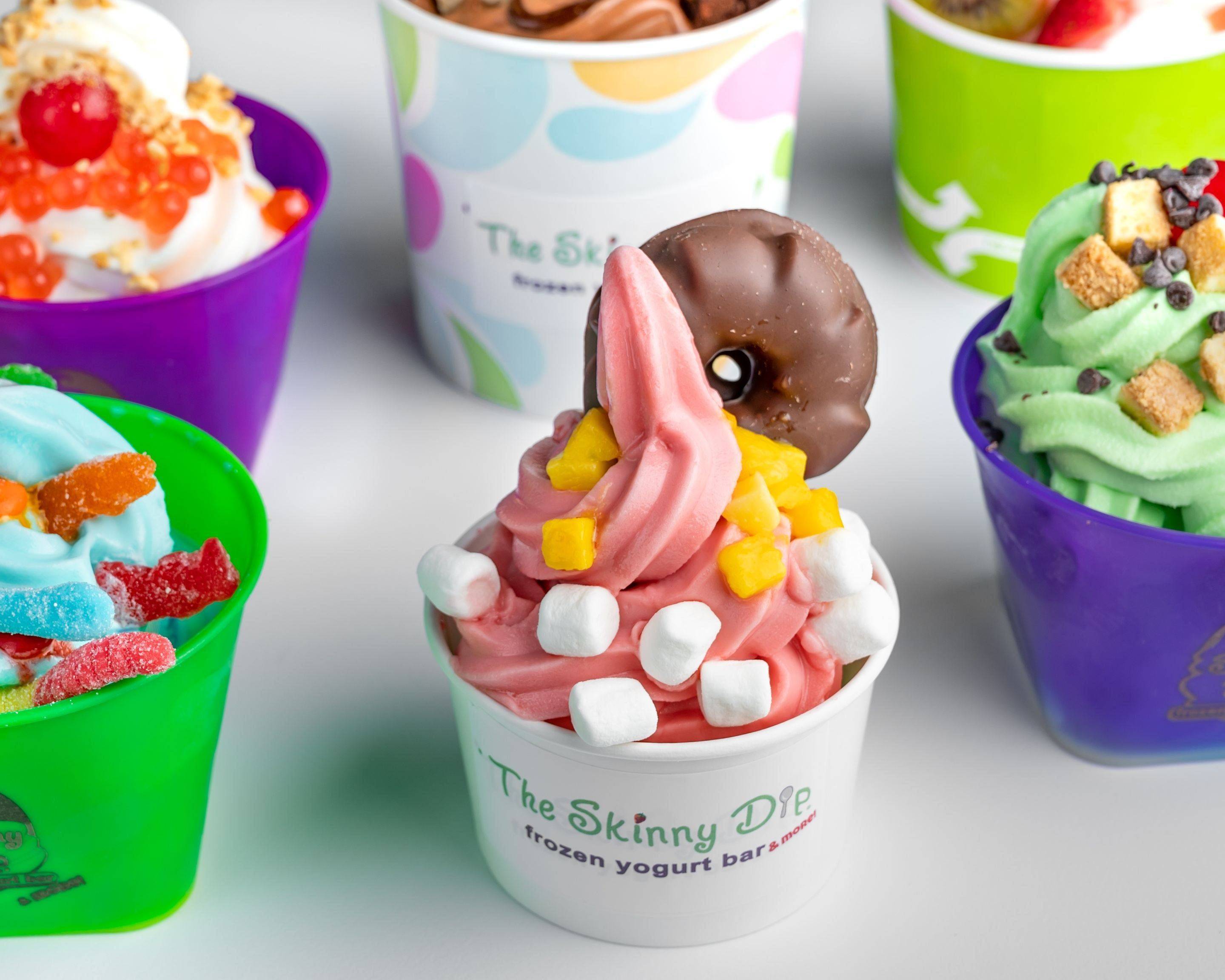 Order The Skinny Dip Frozen Yogurt Menu Delivery【Menu & Prices】 Saint